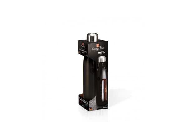 Berlinger Haus BH/6820, 0,5 L, Musta, Ruostumaton teräs, 12 h, Telttailu, Päivittäinen käyttö, Päivittäinen käyttö