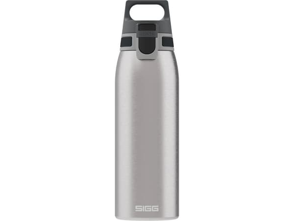 SIGG 8992.40, 1000 ml, Daglig användning, Borstat stål, Rostfritt stål, Vuxen, Man / Kvinna