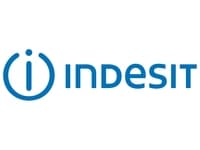 Indesit IS5V8GMW/E, Frittstående komfyr, Hvit, Rotasjon, Hvit, Front, Keramisk
