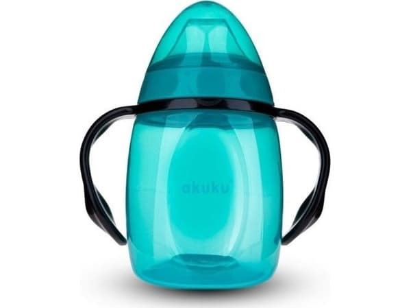AKUKU AKUKU Barnmugg med mjukt munstycke 9m+ 280ml