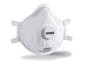 Miniatyrbild 3 av 3: Uvex silv-Air classic 2310, Vit, Monokromatiskt, Unisex, Vuxen, FFP3, 3 styck