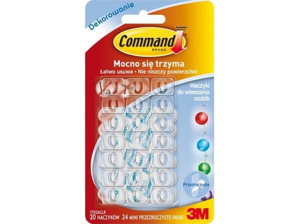 3M Kommandokroker 20 stk plast 3M