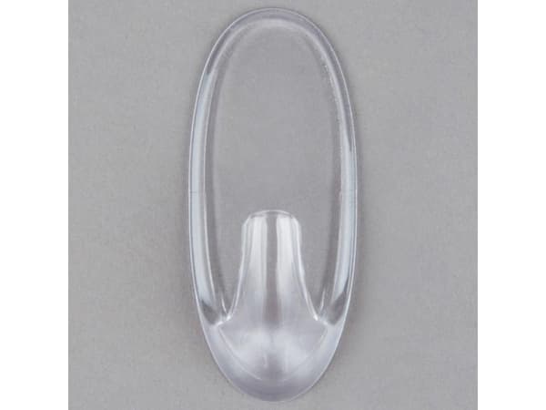 3M Dørkroker 2stk Ekstern Plast Transparent 17091 3M Command