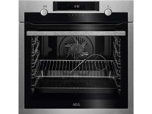 AEG BPE558370M - Ovn - med dampfunksjon - innebygd - Wi-Fi - fordypning - bredde: 56 cm - dybde: 55 cm - høyde: 59 cm - med selvrens - Klasse A+ - ru