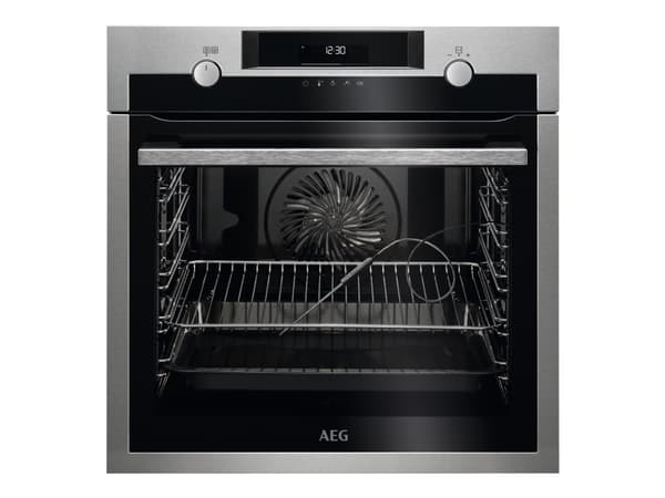 AEG BPE558370M - Ovn - med dampfunksjon - innebygd - Wi-Fi - fordypning - bredde: 56 cm - dybde: 55 cm - høyde: 59 cm - med selvrens - Klasse A+ - ru