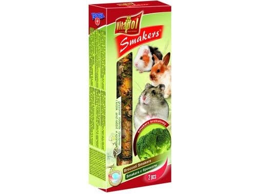 Vitapol Smakers brokkoli for gnagere og kaniner Vitapol 90g