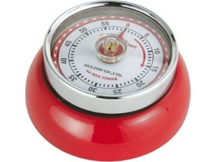 Zassenhaus 072327, Mekanisk tidsur, Rød, 60 min, 7 cm, 30 mm, 144 g