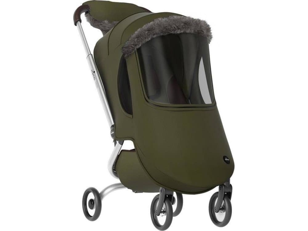 MIMA Winter accessories for mima Zigi stroller - Olive Green