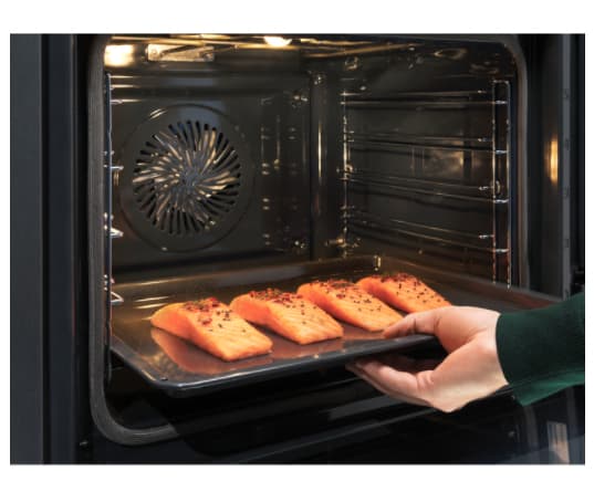 Electrolux EOB8S39WX, Medium, 70 l, Grill, Ugnstillagning, Snabb, Surround, 2 galler, Ånga, Svart