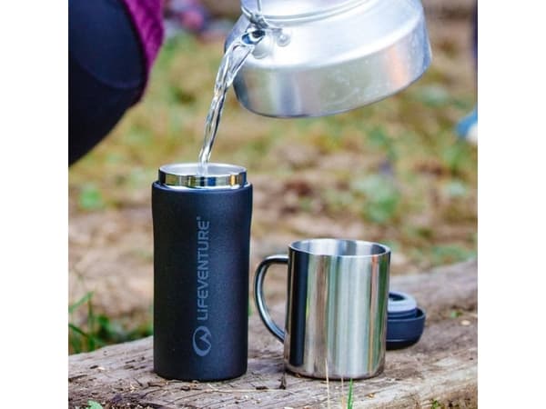 Lifeventure Thermal Mug, Matt Coral