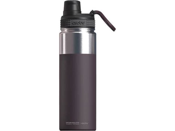 Asobu Alpine Flask, 530 ml, Vandring, Burgundisk, Rostfritt stål, Vuxen, Man / Kvinna