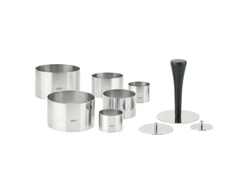GEFU FORMIDABLE, Tårtring, Rund, 3 cm, 4 cm, 5 cm, 6 styck