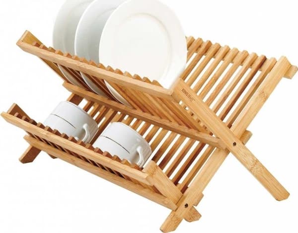 KingHoff Lumarko Bamboo Dish Dryer Kinghoff Kh-1631!