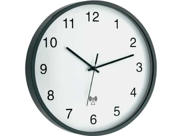 TFA-Dostmann 60.3511.10, Vegg, Rund, Grå, Hvit, Plast, Glass, Klassisk