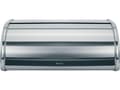 Pikkukuva 3 / 5: Brabantia Matt Steel Roll Top Bread Bin, Suorakulmainen, Ruostumaton teräs, 479 mm, 276 mm, 189 mm, 1 kpl