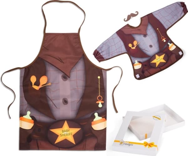 Baby Gadgets Baby Sheriff - bib and apron