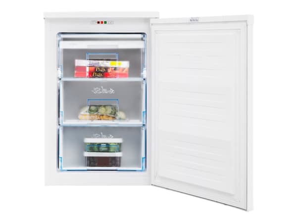Beko FSE1074N - Fryser - under disken - bredde: 54 cm - dybde: 59 cm - høyde: 84 cm - 95 liter - Klasse E - hvit