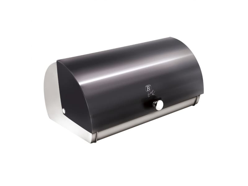 Berlinger Haus BH/6717, Rektangulär, Kol, Rostfritt stål, Svart, Lock med gångjärn, 385 mm