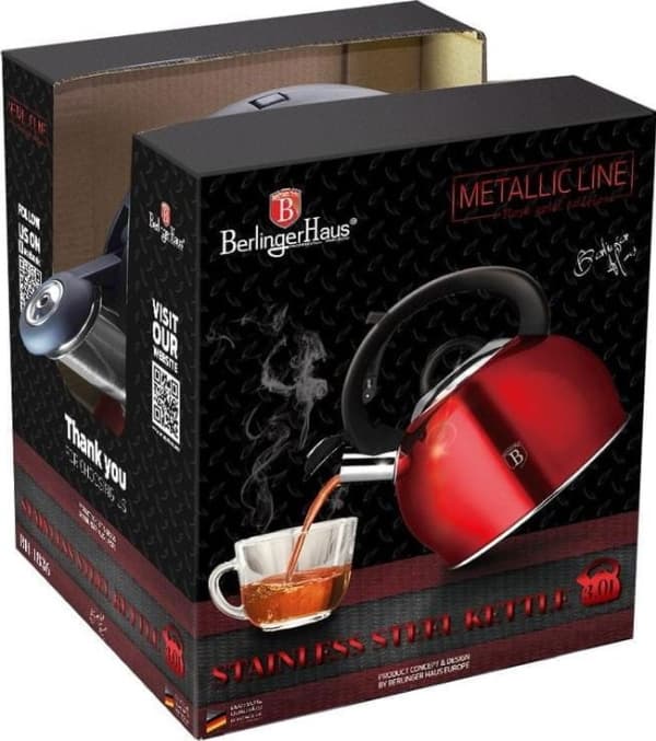 Berlinger Haus STÅLKETTEL 3.0L BERLINGER HAUS BURGUNDY LINE BH-1074