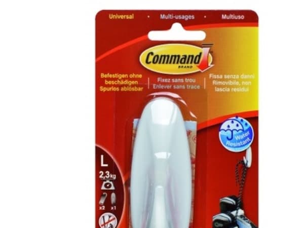 3M W17083, Hvit, Plast, 1 stykker