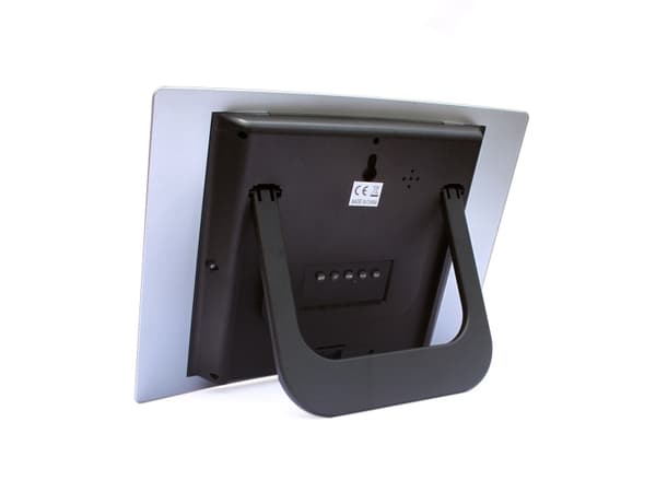 Platinet PZACH104, Digital vekkerklokke, Grå, 0 - 50 °C, °C, Dato, Temperatur, Tid, LCD