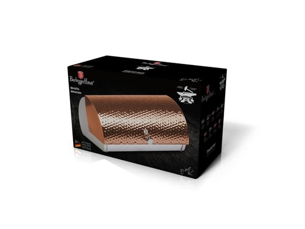 Berlinger Haus BH/6714, Rektangulär, Rose Gold, Rostfritt stål, Rostfritt stål, Lock med gångjärn, 385 mm