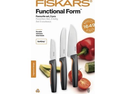 Fiskars functional form set of 3 favorite knives (1057556)