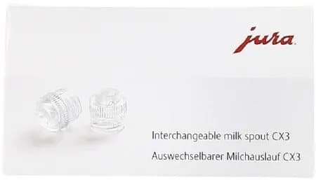 JURA 72228, Milk nozzle tip spout, Jura, D600 D601 E6 (SA) E6 (SC) E600 E8 (SA) E8 (SB) E8 (SC) E800 (2018) GIGA 10 (SA) J600 J8 (SA) S8 S8..., Läpin