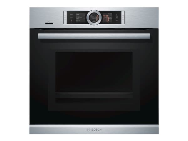 Bosch Serie | 8 HNG6764S6 - Kombinasjonsovn - med dampfunksjon - innebygd - Wi-Fi - fordypning - bredde: 56 cm - dybde: 55 cm - høyde: 58.5 cm - med