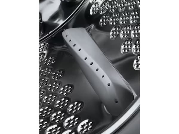 Electrolux EW9W161BC, Edestä täytettävä, Vapaasti seisova, Valkoinen, Vasen, Musta, Painikkeet, Rotaatio, Kosketus