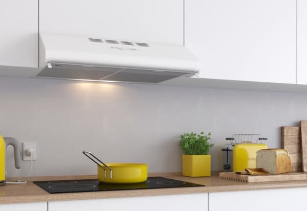 Thermex Yellow-Line Manchester - Thermex K501 - Panser - standard - bredde: 60 cm - dybde: 50.5 cm - uttrekking og resirkulering - hvit