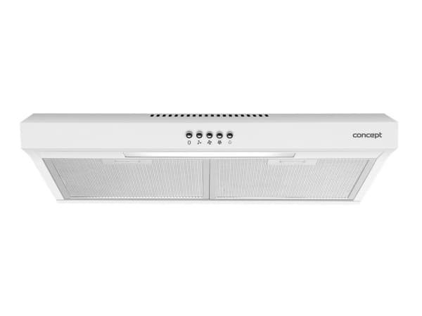 Concept OPP1260WH, 135 m³/h, Suutin/Uudelleenkierrättävä, 60 dB, 65 cm, 70 cm, Seinäkiinnitys