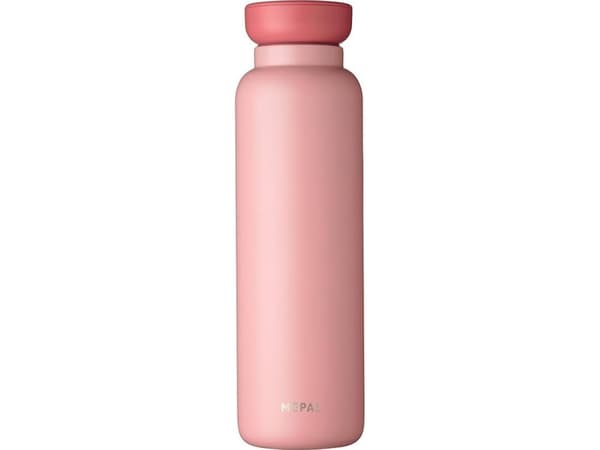 Mepal Ellipse, 900 ml, Daglig användning, Rosa, Polypropylen (PP), Rostfritt stål, Nordic pink, 24 h