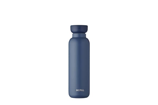 Mepal Ellipse, 500 ml, Päivittäinen käyttö, Sininen, Polypropeeni (PP), Ruostumaton teräs, Nordic denim, 24 h