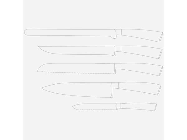 Berkel ELEGANCE, 26 cm, Ruostumaton teräs, 5 kpl