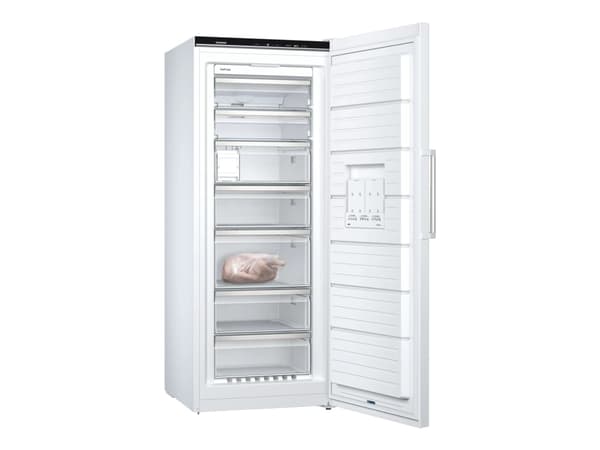 Siemens iQ500 GS54NAWCV - Fryser - stående - bredde: 70 cm - dybde: 78 cm - høyde: 176 cm - 328 liter - Klasse C - hvit