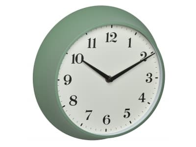 TFA-Dostmann 60.3540.04, Vegg, Quartz clock, Rund, Grønn, Metall, Plast, Retro