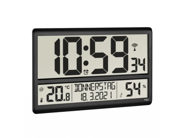 TFA - Termohygrometer - digital - svart