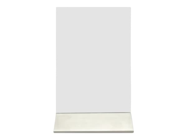 Securit® A6 display ramme i rustfrit stål