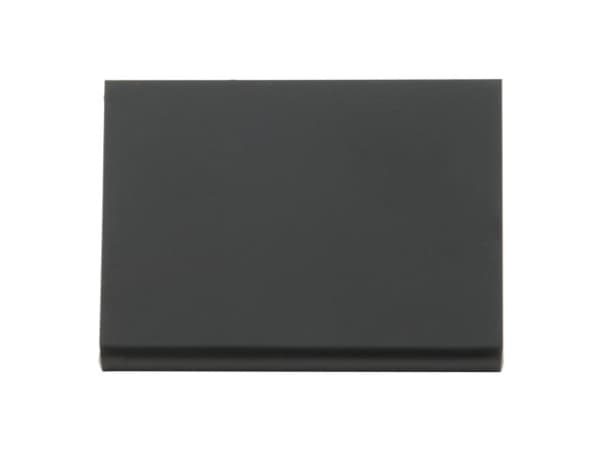 Securit® L-formet A8 akryl bordskilt i sort