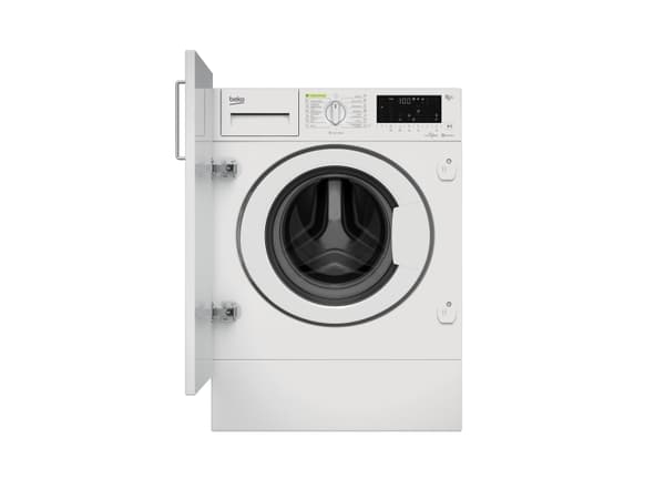 Beko HITV8736B0HT, Frontmatad, Inbyggd, Vit, Höger, Vit, Rotations-, Röra