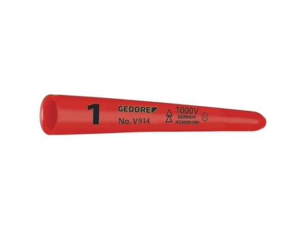 Gedore V 914 1, Electric meter connection fitting, Punainen, Muovi, 1 kpl