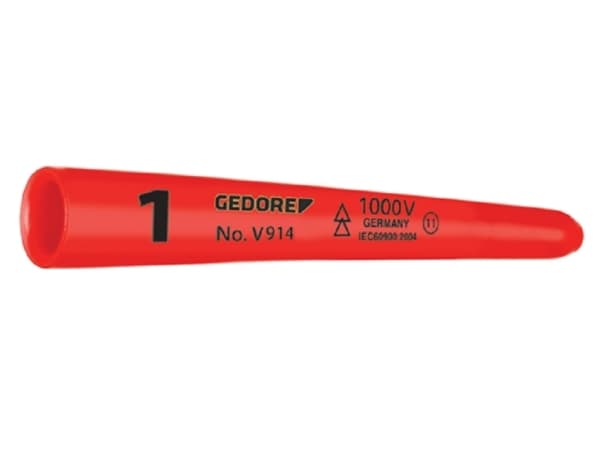 Gedore V 914 1, Electric meter connection fitting, Punainen, Muovi, 1 kpl