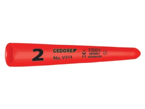 Gedore V 914 2, Electric meter connection fitting, Rød, Plast, 1 stykker