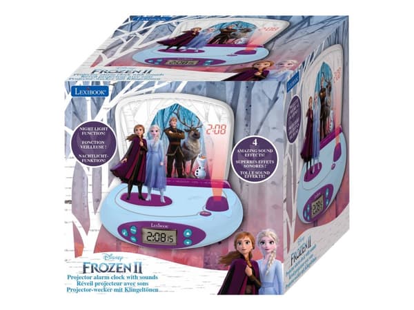 Lexibook Disney Frozen II - Väckarklocka - elektronisk - skrivbord
