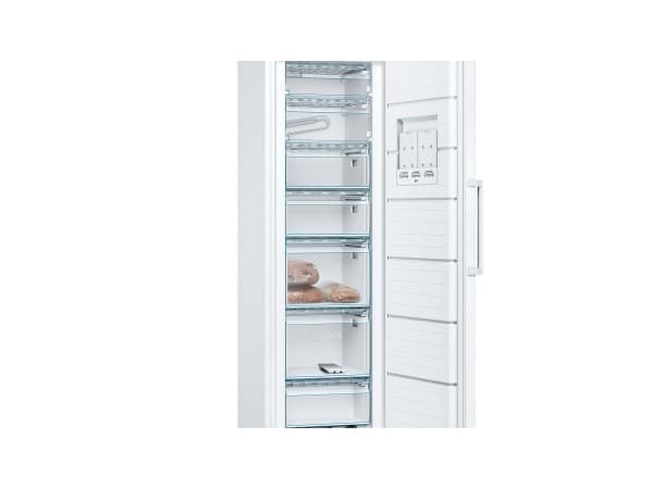 Bosch Serie 4 GSV36VWEV, 249 L, 28 kg/24h, SN-T, 42 dB, E, Valkoinen