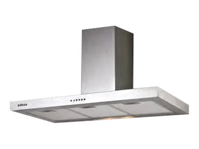 Edesa ECB-6411 X - Panser - skorsteinsflat - bredde: 60 cm - dybde: 47 cm - ekstraksjon og resirkulasjon (-) - rustfritt stål Rustfritt stål