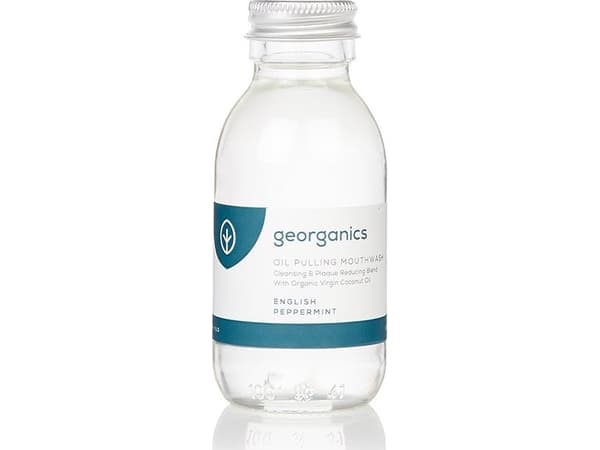Georganics Olej do płukania ust English Peppermint 100ml