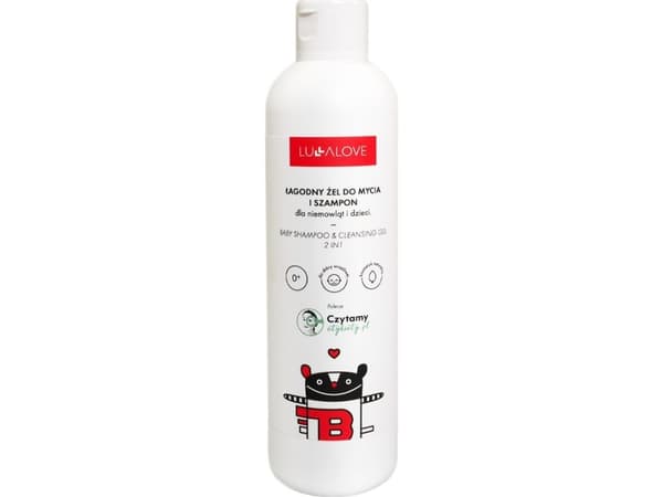 LullaLove Hellävarainen pesugeeli ja shampoo vauvoille ja lapsille