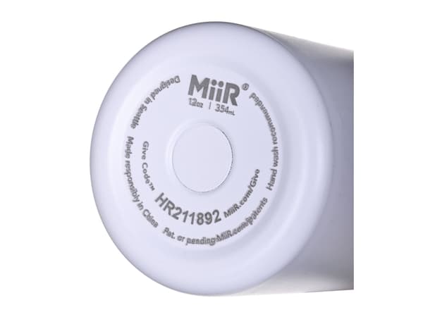 MiiR MiiR - Reisetumbler Hvit - Termokrus 350 ml